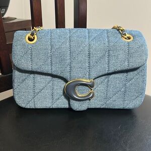 Quilted Denim C Bag
